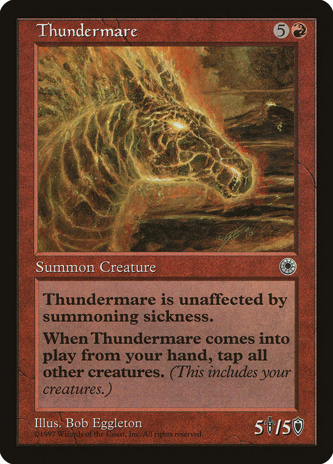 Thundermare [Portal] MTG Single Magic: The Gathering | Red Claw Gaming