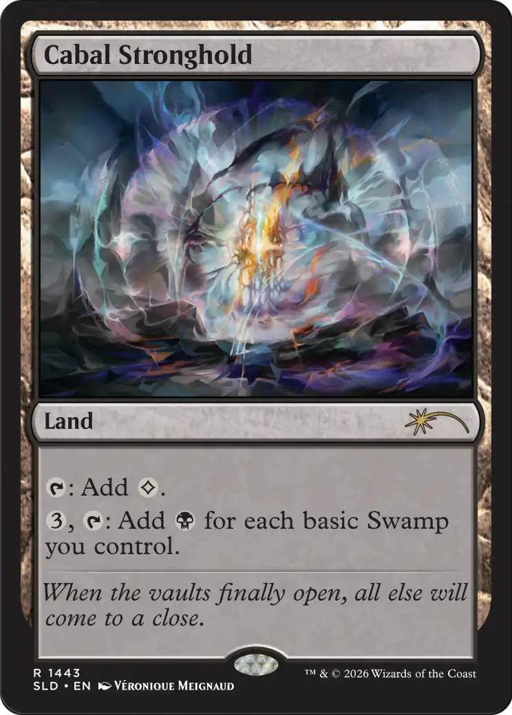 Cabal Stronghold [Secret Lair Drop Series] MTG Single Magic: The Gathering | Red Claw Gaming