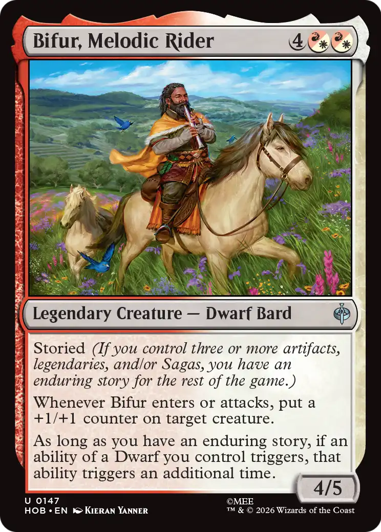 Bifur, Melodic Rider [The Hobbit] | Red Claw Gaming