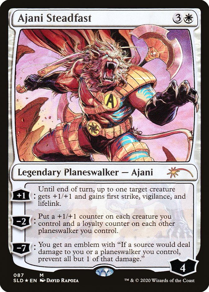 Ajani Steadfast [Secret Lair Drop Series] MTG Single Magic: The Gathering | Red Claw Gaming