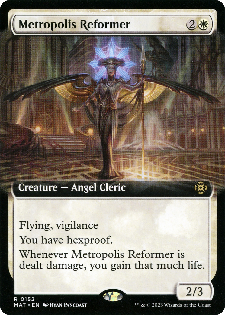 Metropolis Reformer (Extended Art) [March of the Machine: The Aftermath] MTG Single Magic: The Gathering | Red Claw Gaming