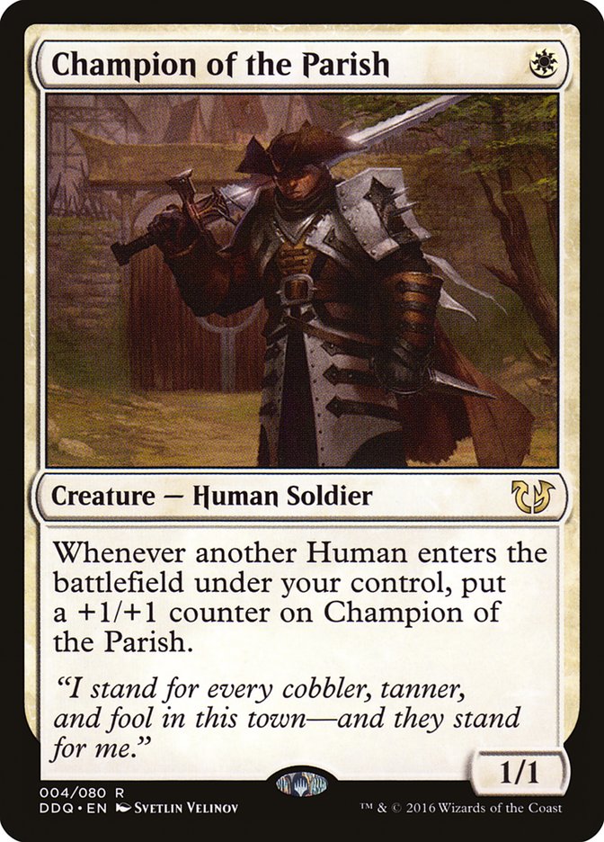 Champion of the Parish [Duel Decks: Blessed vs. Cursed] MTG Single Magic: The Gathering | Red Claw Gaming