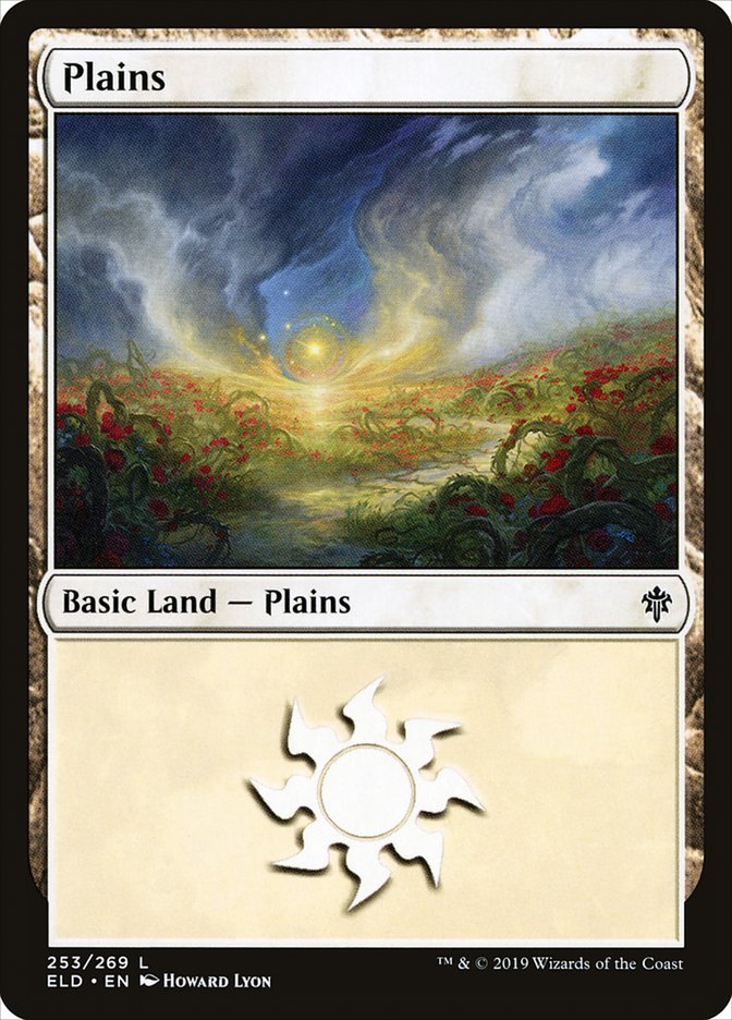 Plains (253) [Throne of Eldraine] MTG Single Magic: The Gathering | Red Claw Gaming