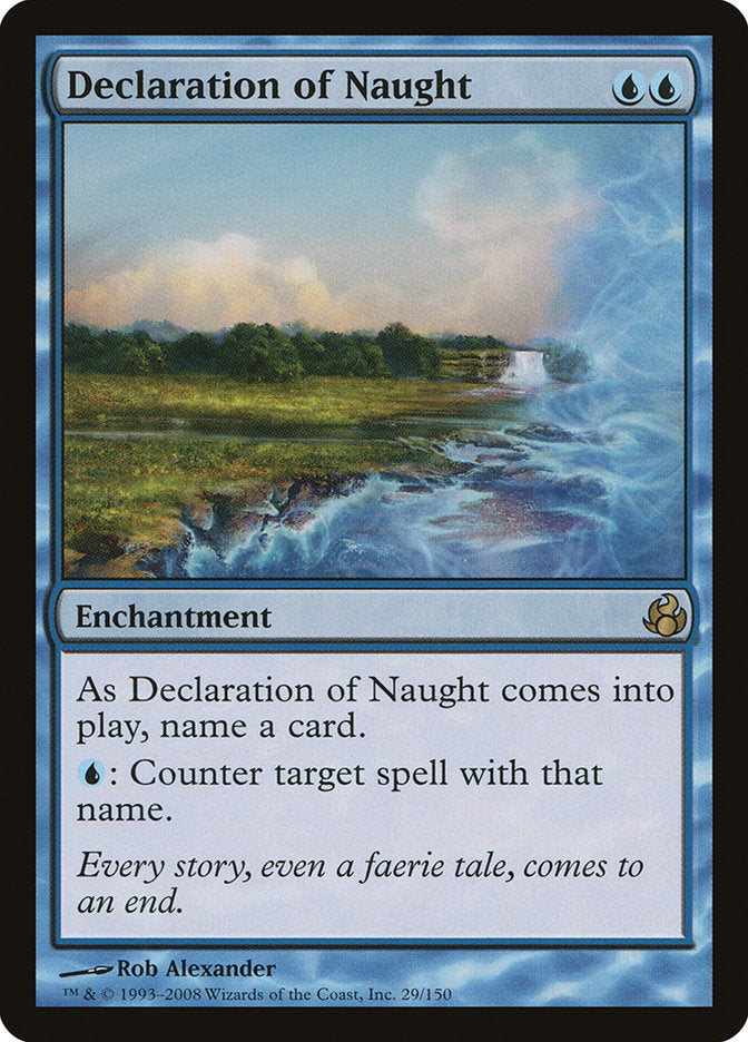 Declaration of Naught [Morningtide] MTG Single Magic: The Gathering | Red Claw Gaming