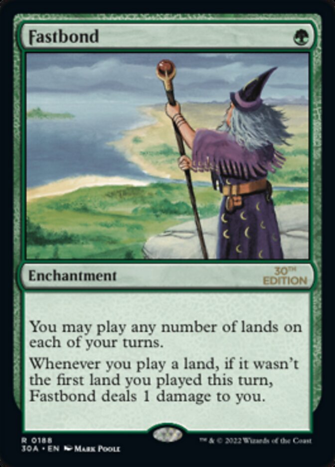 Fastbond [30th Anniversary Edition] MTG Single Magic: The Gathering | Red Claw Gaming