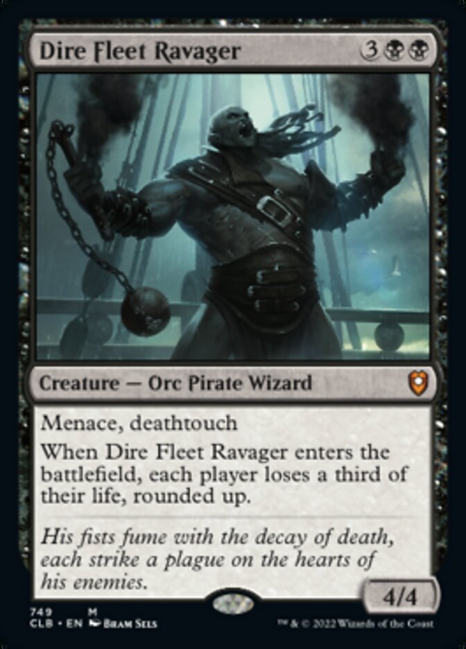 Dire Fleet Ravager [Commander Legends: Battle for Baldur's Gate] MTG Single Magic: The Gathering | Red Claw Gaming