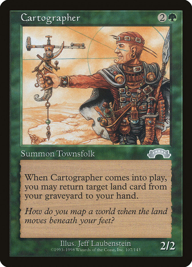 Cartographer [Exodus] MTG Single Magic: The Gathering | Red Claw Gaming