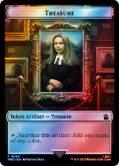 Fish // Treasure (0060) Double-Sided Token (Surge Foil) [Doctor Who Tokens] MTG Single Magic: The Gathering | Red Claw Gaming