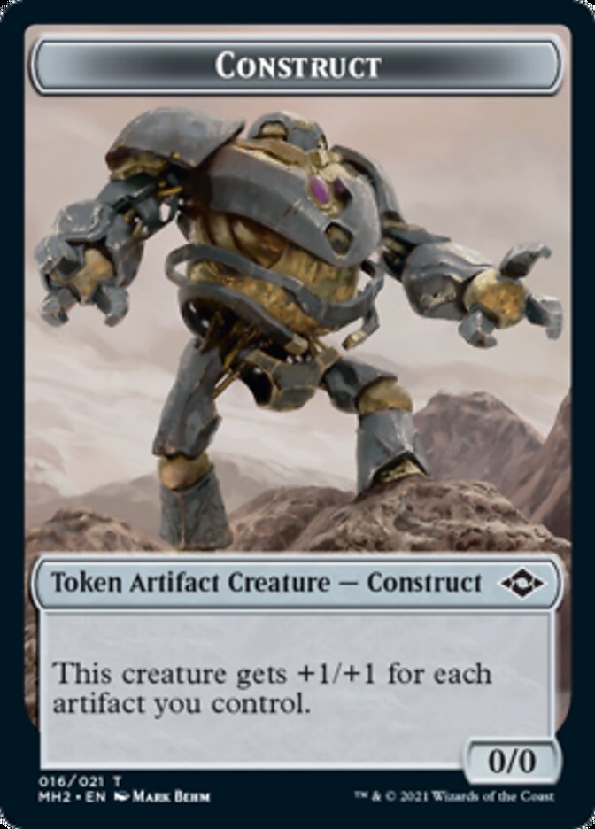 Construct // Treasure (20) Double-Sided Token [Modern Horizons 2 Tokens] MTG Single Magic: The Gathering | Red Claw Gaming