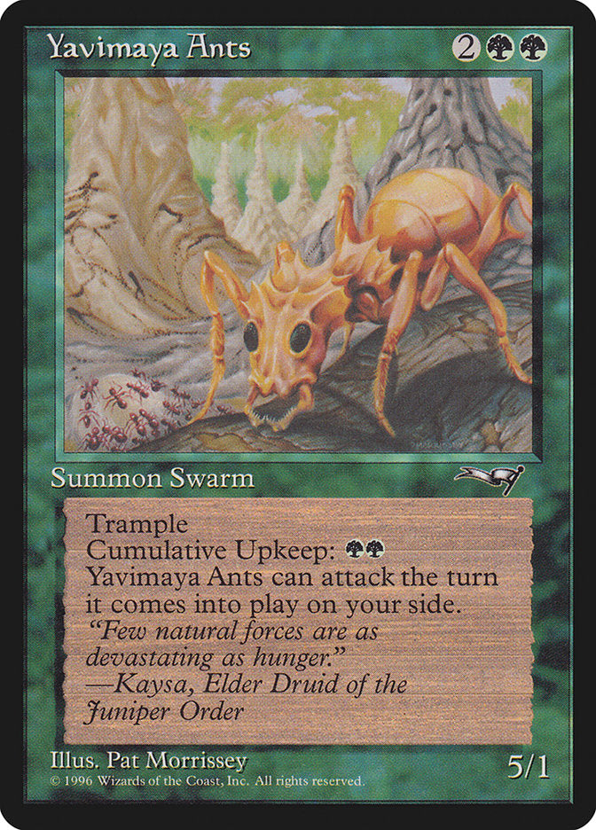 Yavimaya Ants [Alliances] MTG Single Magic: The Gathering | Red Claw Gaming