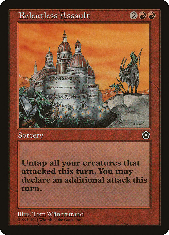 Relentless Assault [Portal Second Age] MTG Single Magic: The Gathering | Red Claw Gaming