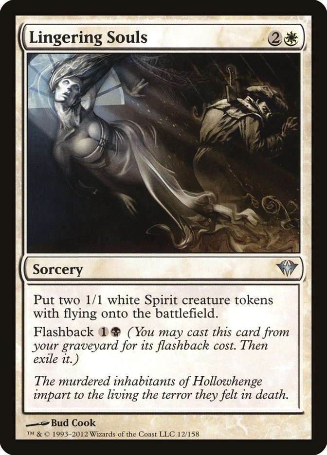 Lingering Souls [Dark Ascension] MTG Single Magic: The Gathering | Red Claw Gaming