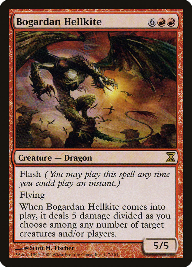 Bogardan Hellkite [Time Spiral] MTG Single Magic: The Gathering | Red Claw Gaming