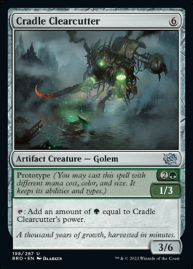 Cradle Clearcutter [The Brothers' War] MTG Single Magic: The Gathering | Red Claw Gaming