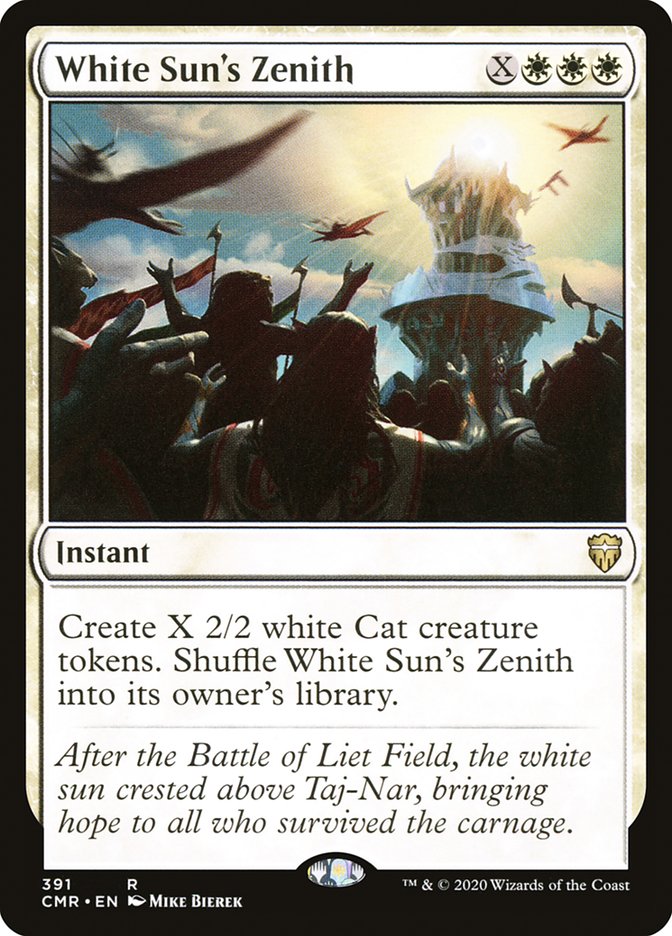 White Sun's Zenith [Commander Legends] MTG Single Magic: The Gathering | Red Claw Gaming