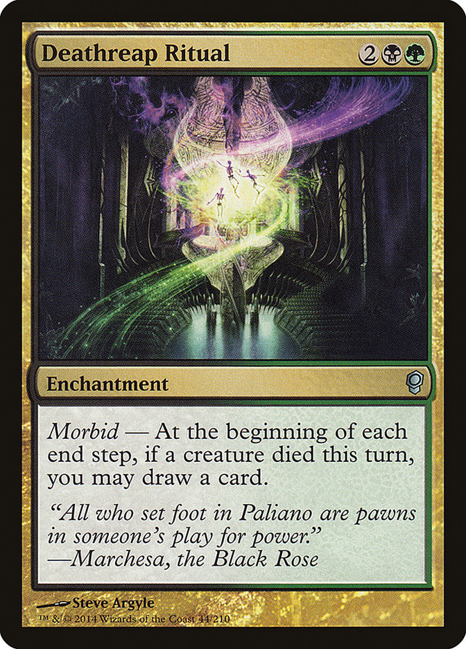 Deathreap Ritual [Conspiracy] MTG Single Magic: The Gathering | Red Claw Gaming