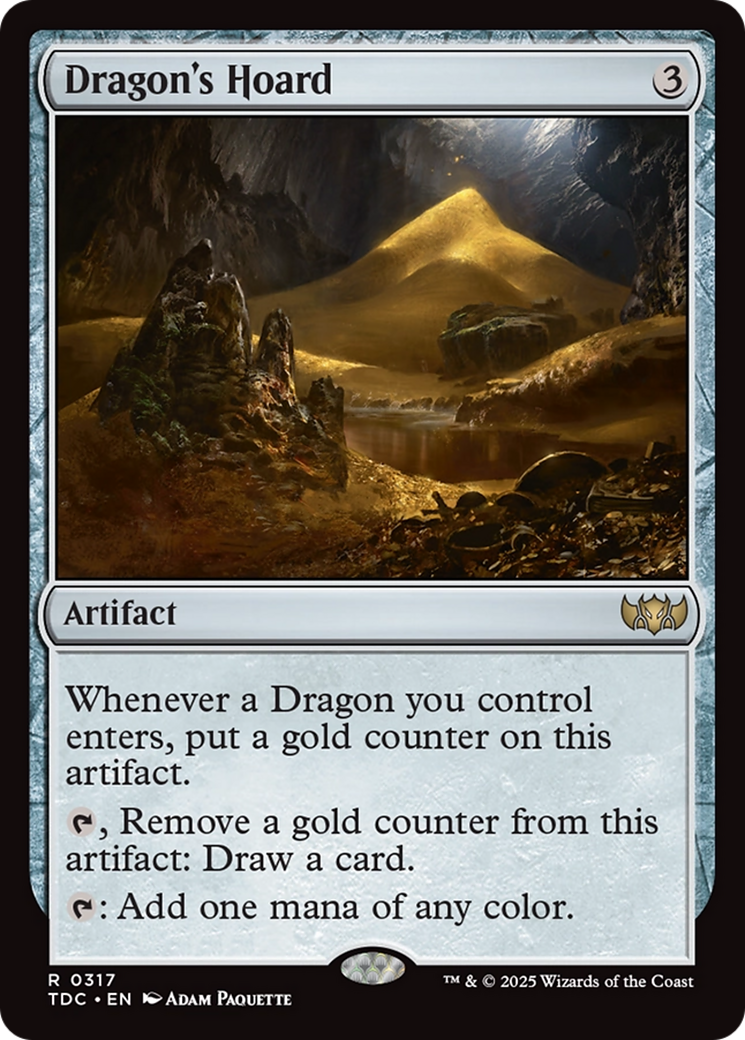 Dragon's Hoard [Tarkir: Dragonstorm Commander] MTG Single Magic: The Gathering | Red Claw Gaming
