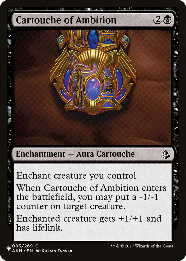 Cartouche of Ambition [The List] MTG Single Magic: The Gathering | Red Claw Gaming
