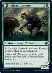 Outland Liberator // Frenzied Trapbreaker [Innistrad: Midnight Hunt] MTG Single Magic: The Gathering | Red Claw Gaming