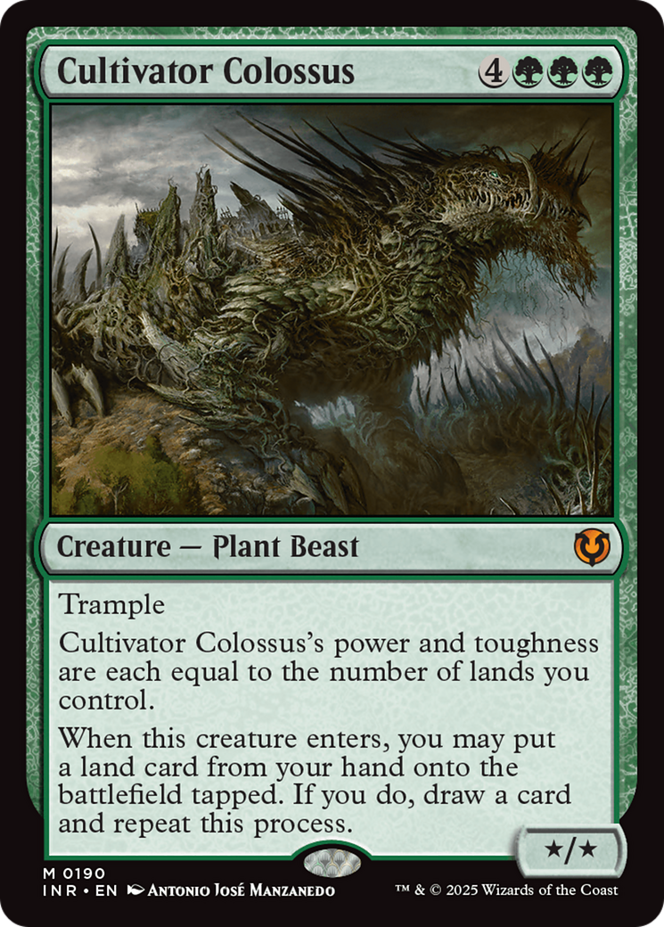 Cultivator Colossus [Innistrad Remastered] MTG Single Magic: The Gathering | Red Claw Gaming