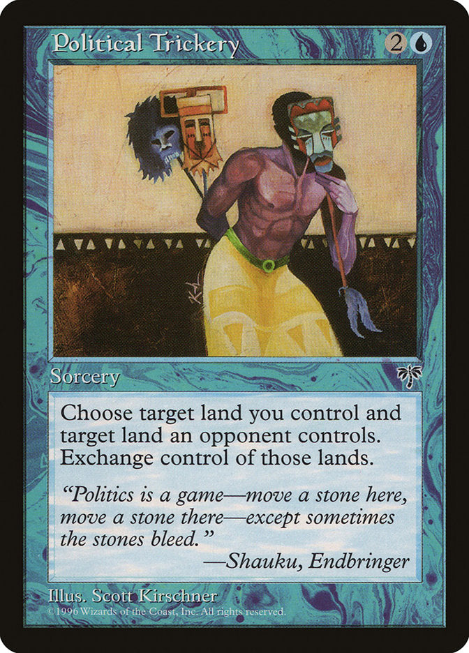 Political Trickery [Mirage] MTG Single Magic: The Gathering | Red Claw Gaming