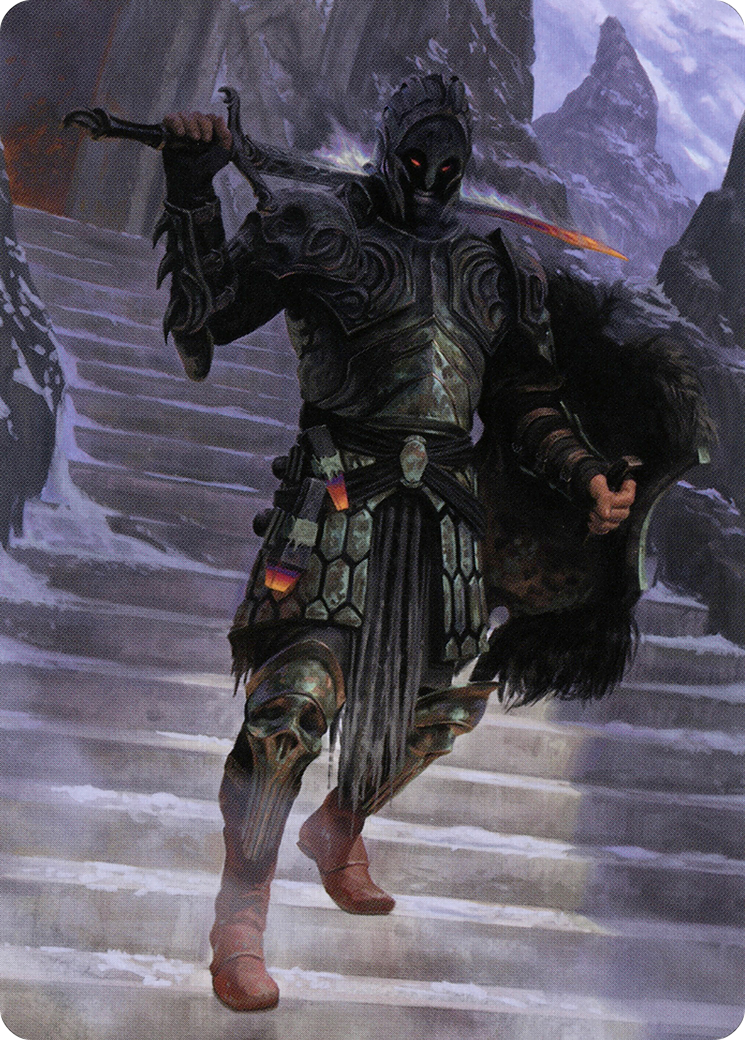 Dakkon, Shadow Slayer Art Card (49) [Modern Horizons 2 Art Series] MTG Single Magic: The Gathering | Red Claw Gaming