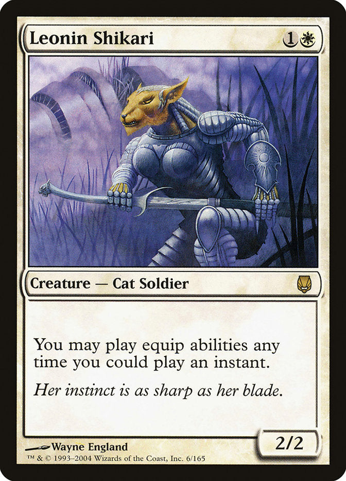 Leonin Shikari [Darksteel] MTG Single Magic: The Gathering | Red Claw Gaming