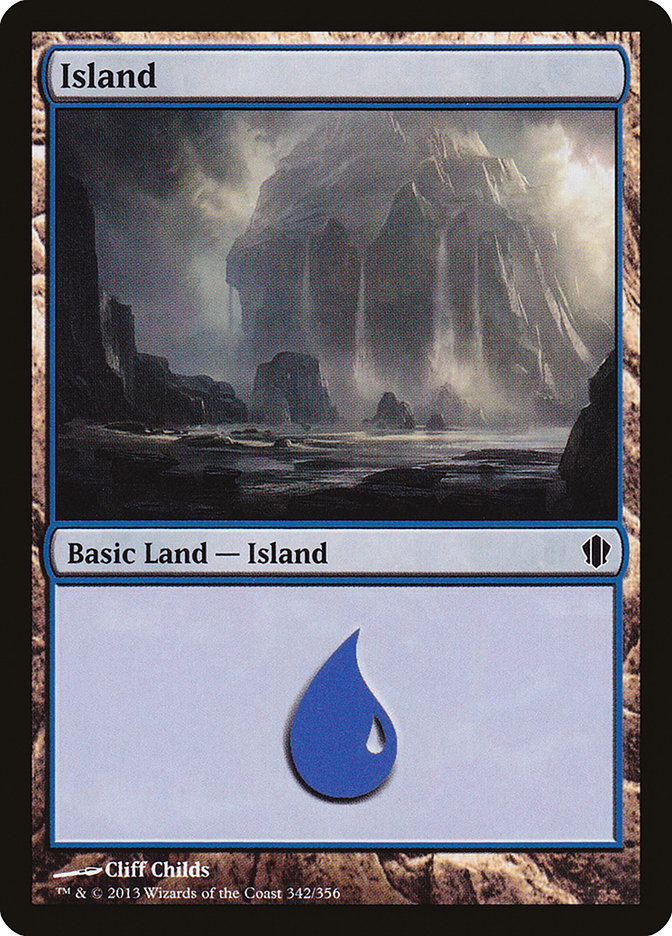 Island (342) [Commander 2013] MTG Single Magic: The Gathering | Red Claw Gaming