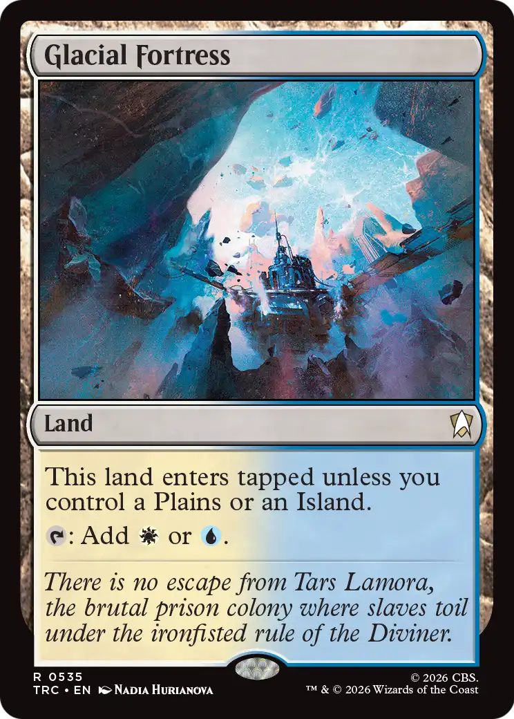 Glacial Fortress (Surge Foil) [Star Trek Commander] | Red Claw Gaming