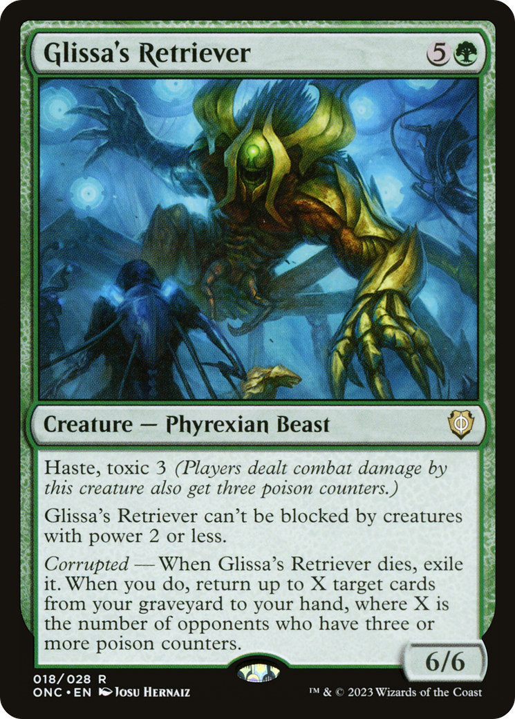 Glissa's Retriever [Phyrexia: All Will Be One Commander] MTG Single Magic: The Gathering | Red Claw Gaming