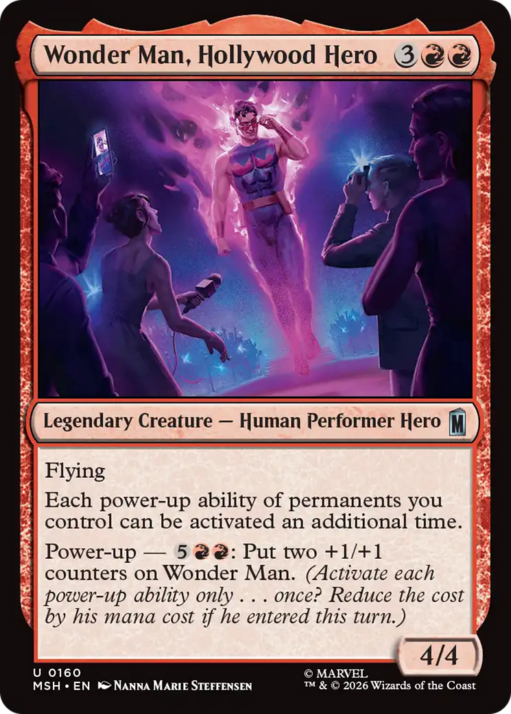 Wonder Man, Hollywood Hero [Marvel Super Heroes] | Red Claw Gaming