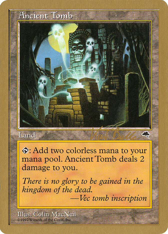 Ancient Tomb (Kai Budde) [World Championship Decks 1999] MTG Single Magic: The Gathering | Red Claw Gaming