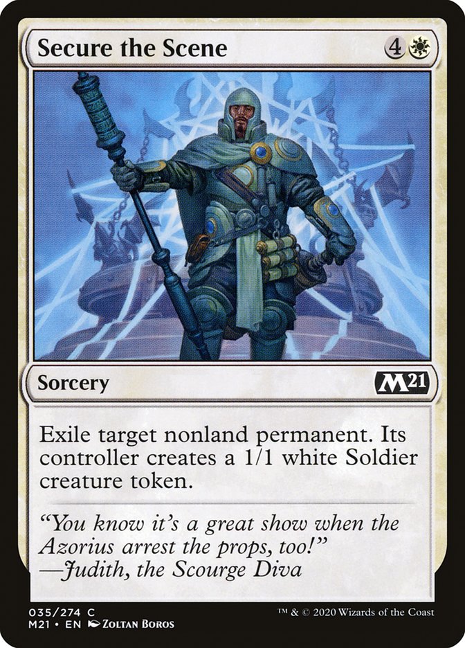 Secure the Scene [Core Set 2021] MTG Single Magic: The Gathering | Red Claw Gaming