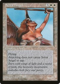 Serra Angel (Oversized) [Oversize Cards] MTG Single Magic: The Gathering | Red Claw Gaming