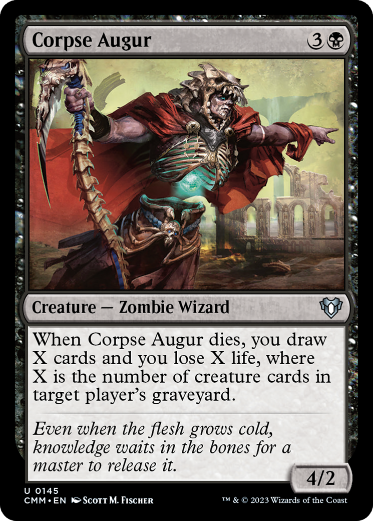 Corpse Augur [Commander Masters] MTG Single Magic: The Gathering | Red Claw Gaming