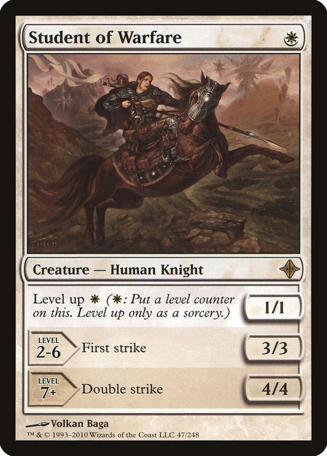 Student of Warfare [Rise of the Eldrazi] MTG Single Magic: The Gathering | Red Claw Gaming