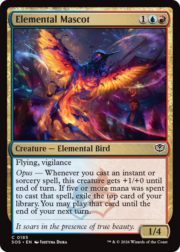 Elemental Mascot [Secrets of Strixhaven] MTG Single Magic: The Gathering | Red Claw Gaming