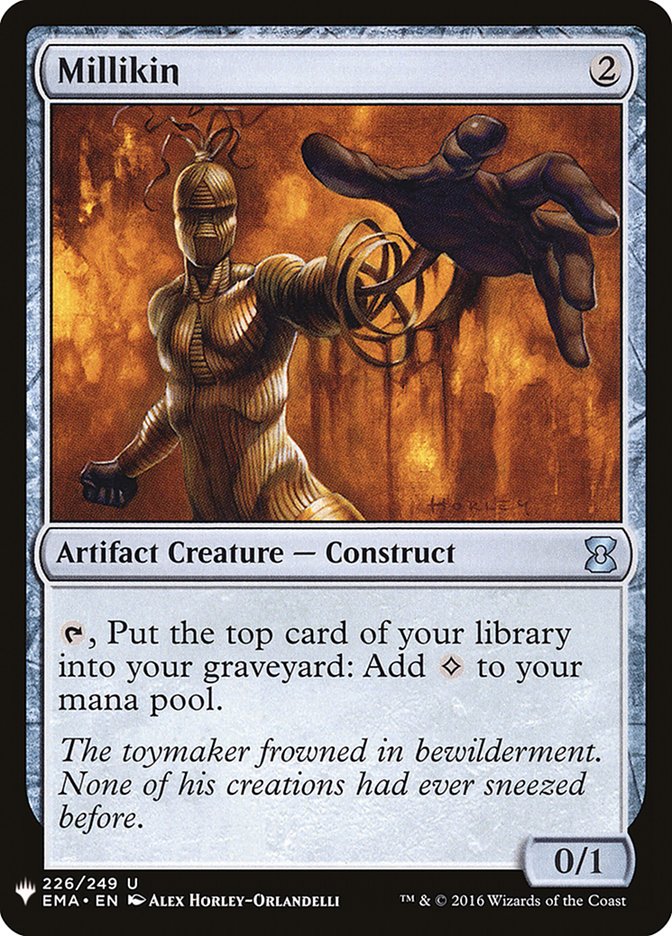 Millikin [Mystery Booster] MTG Single Magic: The Gathering | Red Claw Gaming