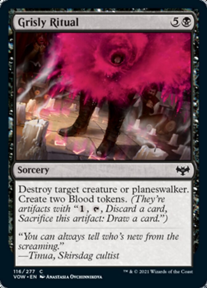 Grisly Ritual [Innistrad: Crimson Vow] MTG Single Magic: The Gathering | Red Claw Gaming