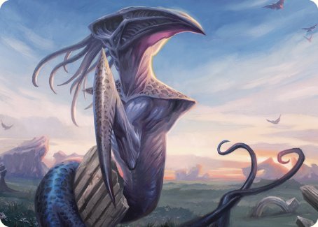 Sentinel Sliver Art Card [Commander Masters Art Series] MTG Single Magic: The Gathering | Red Claw Gaming