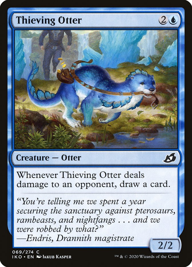 Thieving Otter [Ikoria: Lair of Behemoths] MTG Single Magic: The Gathering | Red Claw Gaming