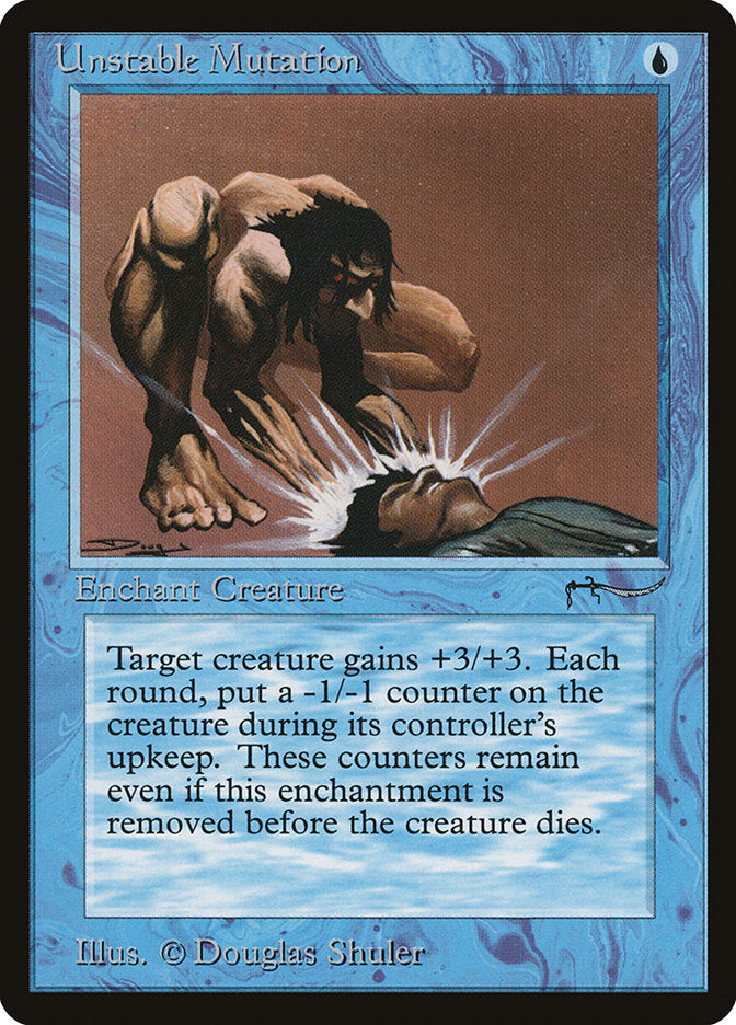 Unstable Mutation [Arabian Nights] MTG Single Magic: The Gathering | Red Claw Gaming