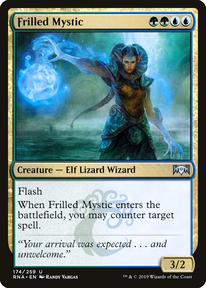 Frilled Mystic [Ravnica Allegiance] MTG Single Magic: The Gathering | Red Claw Gaming