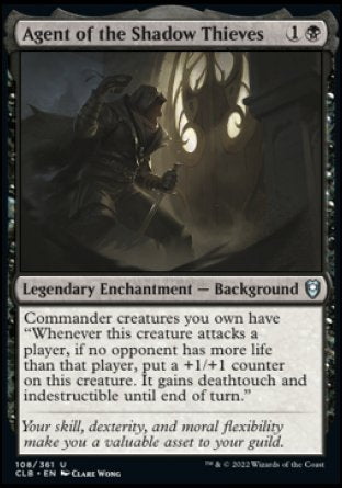 Agent of the Shadow Thieves [Commander Legends: Battle for Baldur's Gate] MTG Single Magic: The Gathering | Red Claw Gaming
