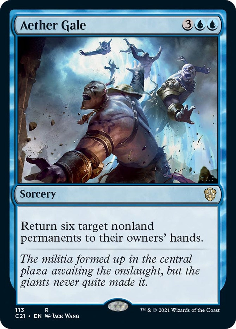 Aether Gale [Commander 2021] MTG Single Magic: The Gathering | Red Claw Gaming