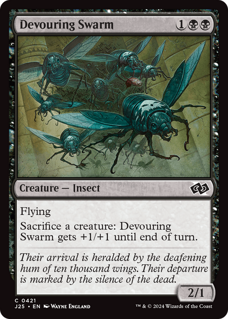 Devouring Swarm [Foundations Jumpstart] MTG Single Magic: The Gathering | Red Claw Gaming