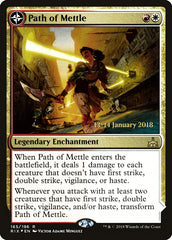 Path of Mettle // Metzali, Tower of Triumph [Rivals of Ixalan Prerelease Promos] MTG Single Magic: The Gathering | Red Claw Gaming