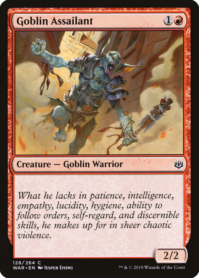 Goblin Assailant [War of the Spark] MTG Single Magic: The Gathering | Red Claw Gaming