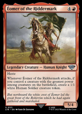 mtg red knight cards MtG Throne of Eldraine Rare Foil Fervent Champion #124