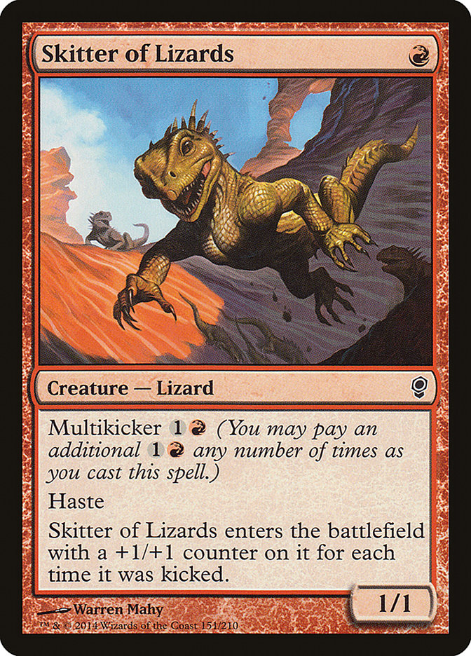 Skitter of Lizards [Conspiracy] MTG Single Magic: The Gathering | Red Claw Gaming